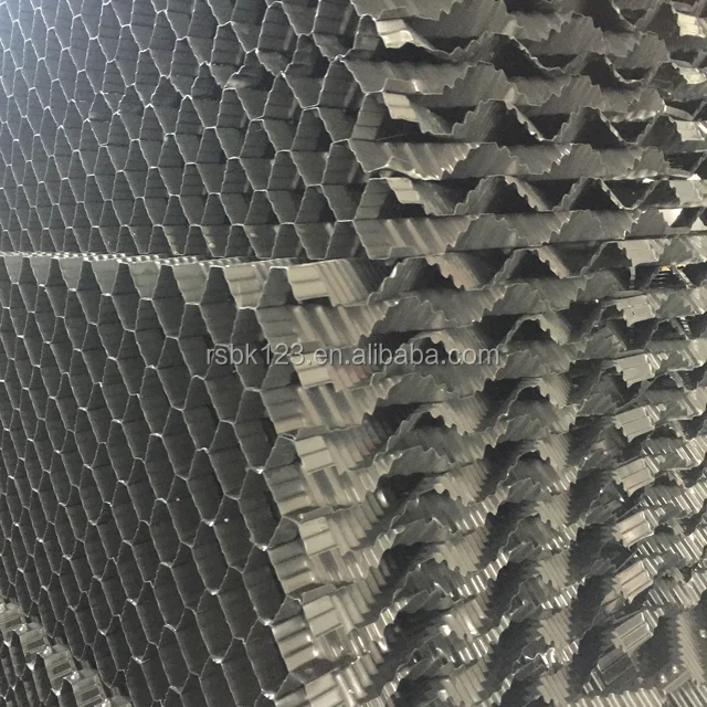 ПВХ охлаждающая башня наполнитель от производителя противопоточная охлаждающая башня упаковка