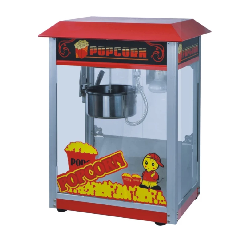 
Stainless steel commercial popcorn popper machine popcorn snack machine 