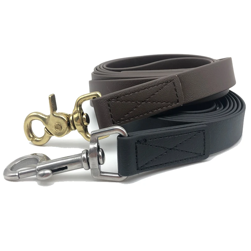 High Strength PVC Coated Nylon Dog Training Leash With A Steel Stainless Snaphook