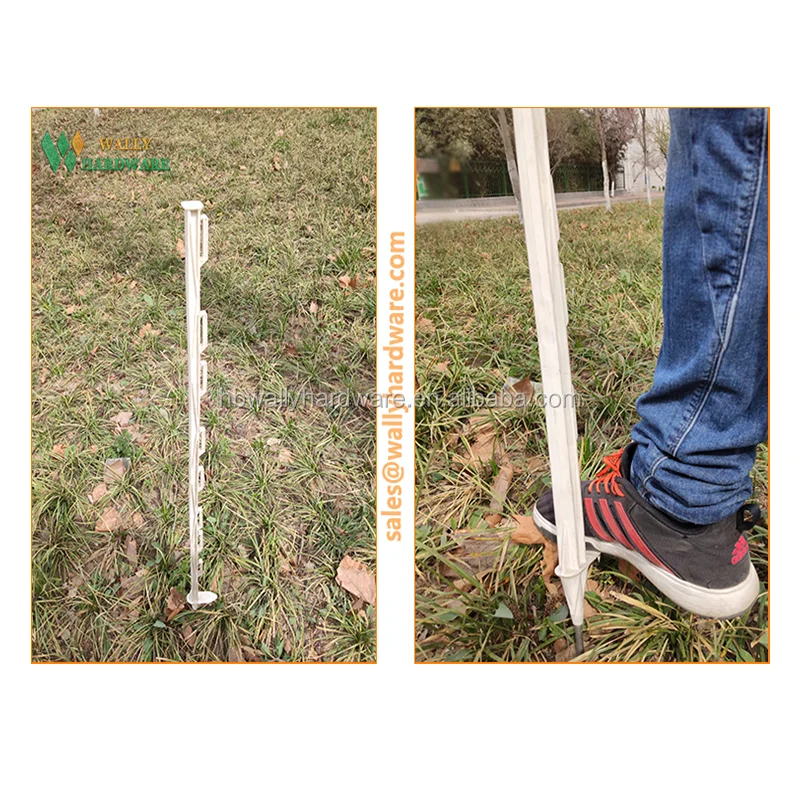 Зеленая окрашенная Б/у электрическая ограда T-post для тяжелых условий продажи