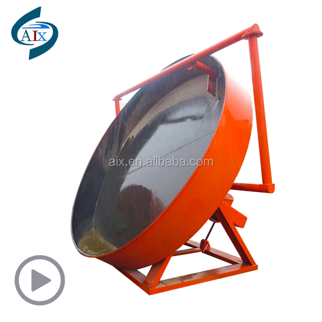Fertilizer Disc Granulator / Fertilizer Plate Pellet with big capacity