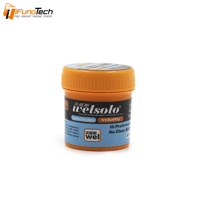 Original Welsolo SP50 Refined Soldering Paste High Performance No Clean Solder Paste Flux SMD SMT Sn63/Pb37 Tool
