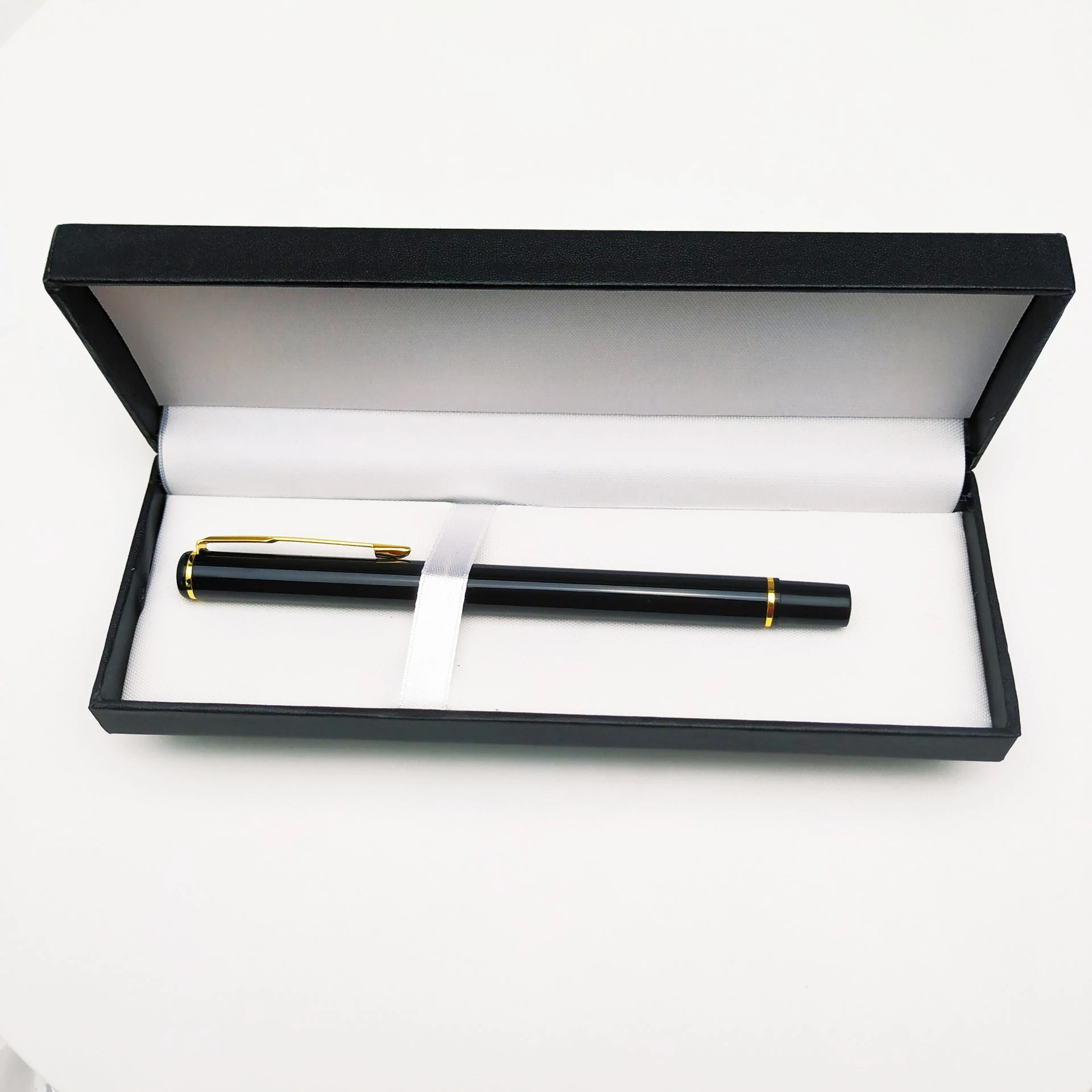 
Manufacture Wholesale Classical Metal Black Fountain Pen Customized Logo Pen With Gift Box 