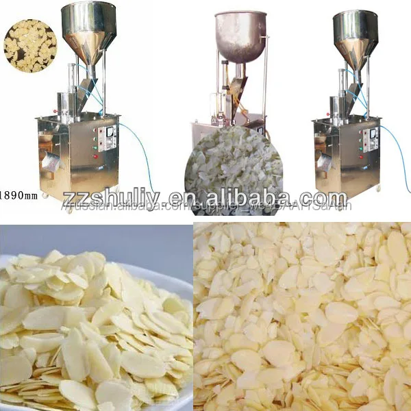 Almond/peanut cutting | stainless steel almond cutting machine | Peanut Slicer Machine