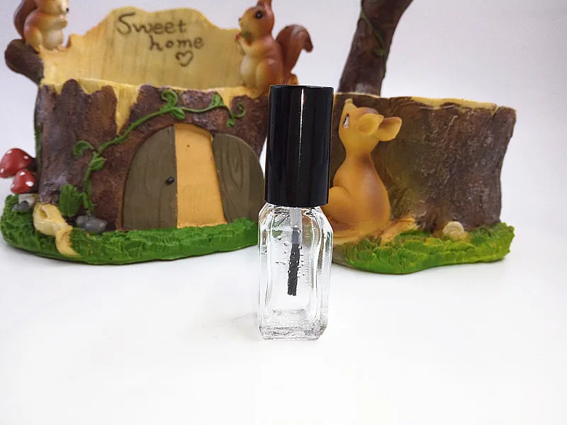 wholesale 5ml 10ml 15ml Glass Nail polish bottle,Clear Nail Oil bottle,Empty Glass bottle for nail polish