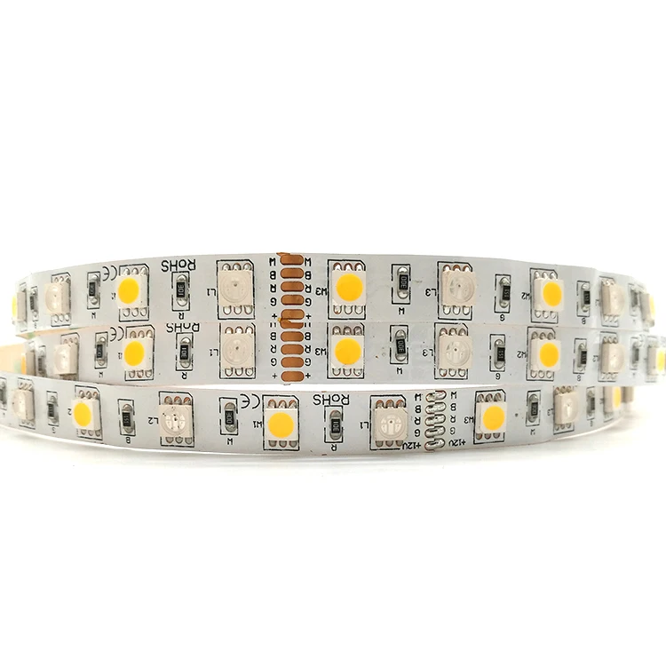 
2019 Hot New Products SMD5050 14.4W/M Slim Rgb Led Strip 12 Volt Flexible Rgb CCT Led Strip Lights IP20 IP65 IP68 