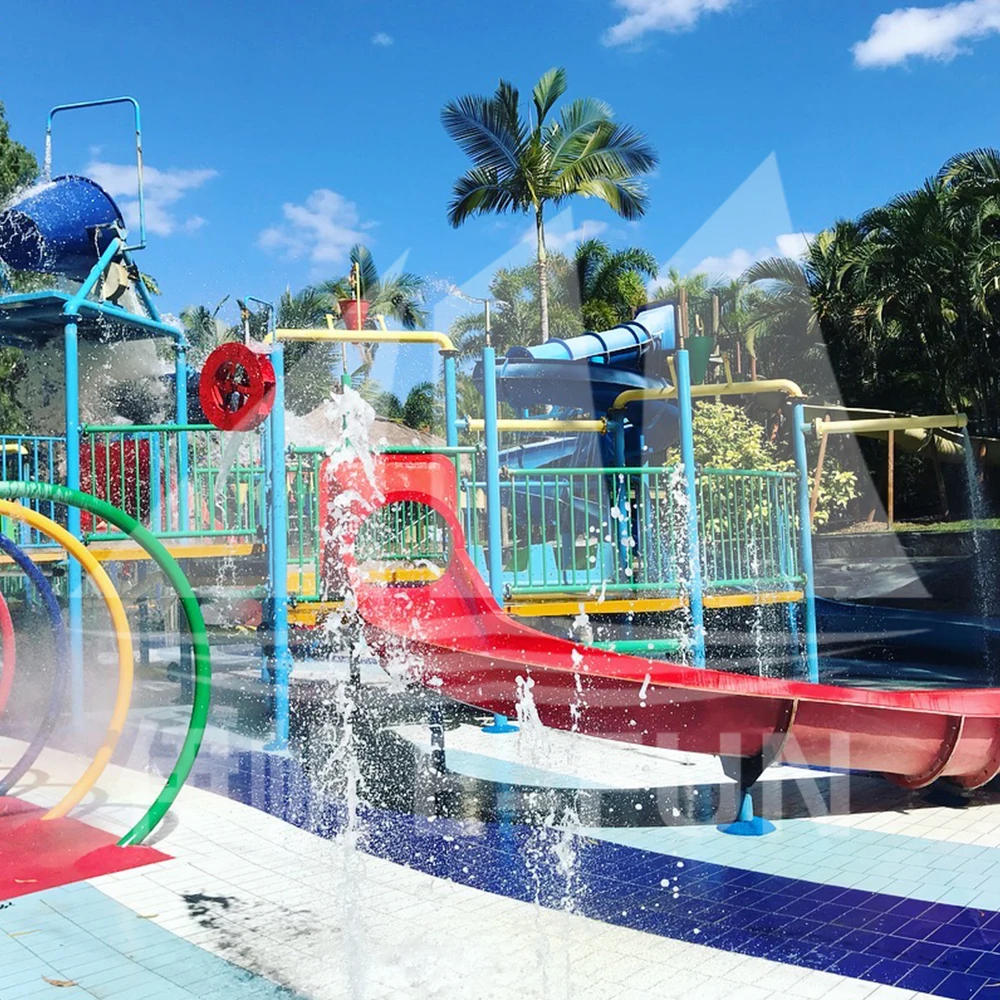 Australia Holiday Water Park 9,000 Fiberglass Water Slide for Water Park Equipment for Sale