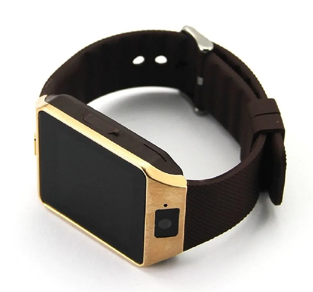 Dz09 Telofono Smart Watch SmartWatch with Sim TF Card Camera Anti-lost for Android Smartphones