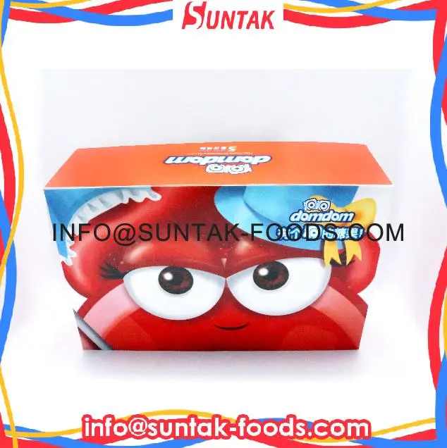 swedish candy Black tea flavour fresh mint candy