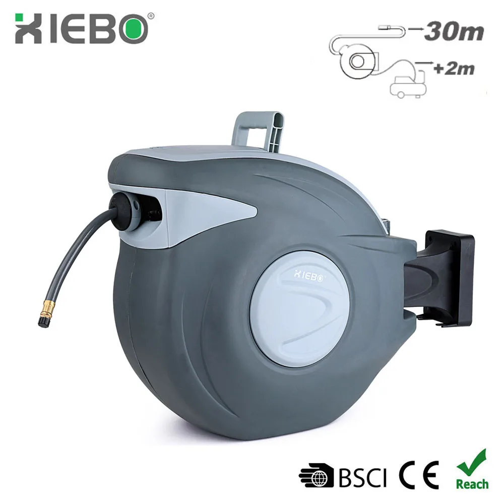 
High quality 30m auto retractable air hose reel 3/8