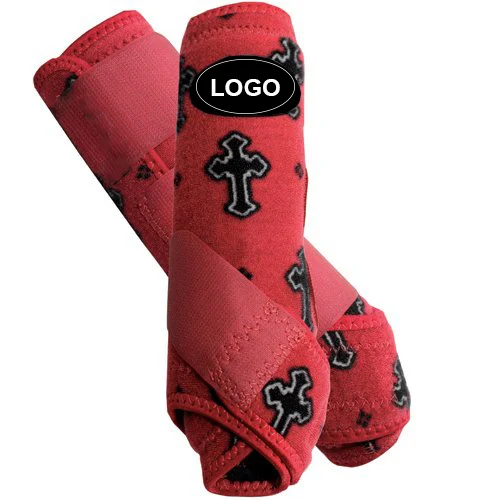 Neoprene horse leg splint boots