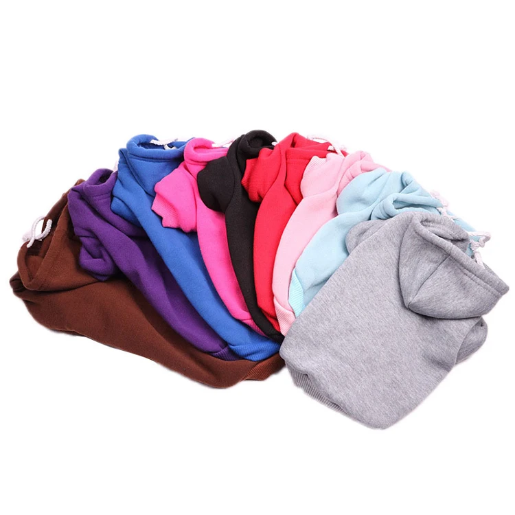 
Colorful Plain Clothing Dog Hoodie Dog Sport Shirt Custom 