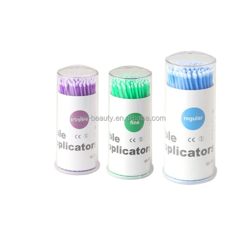 Disposable Micro Brushes Eyelash Extension Glue Removing Tool Micro Applicator Dental Micro brush