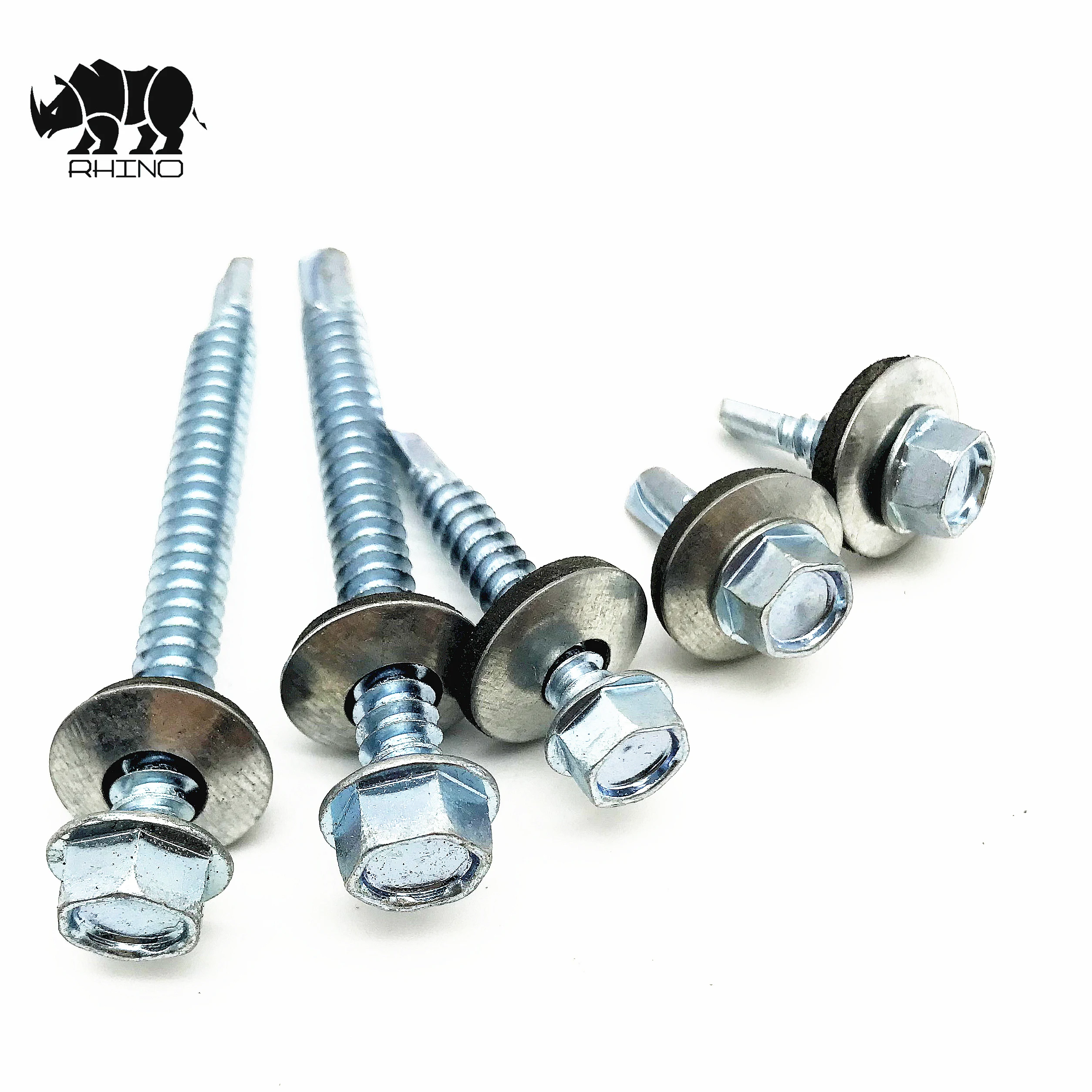 For Use Metal Sheet  Zinc Plated Self Drilling Screw with EPDM Washer