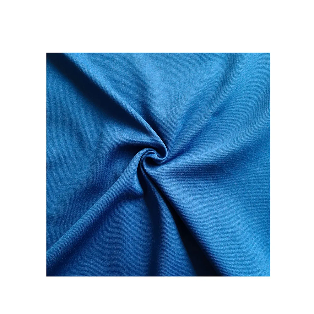 
Eco friendly circuler knitting single jersey 65/35 polycotton fabric double knit french terry for student uniforms RTS PS1Y33 