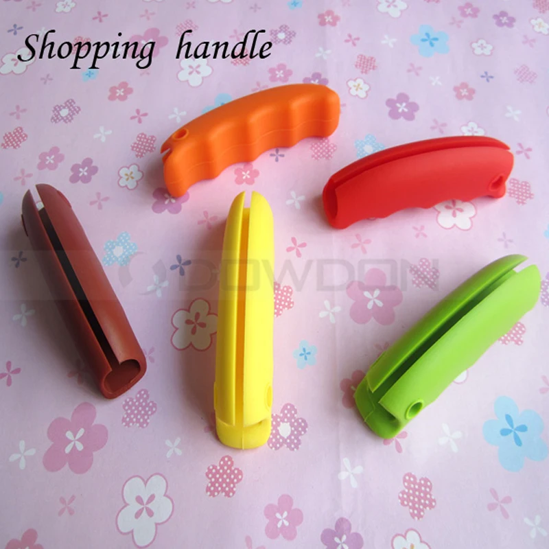 Anti Slip Comfortable Finger Press Relax Silicone Package Bag Handle