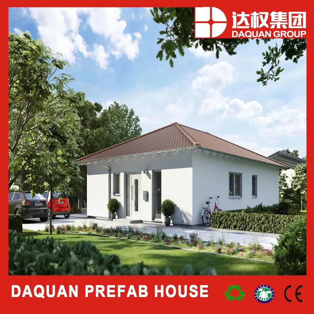 Economic project bamboo prefabricated house for building company