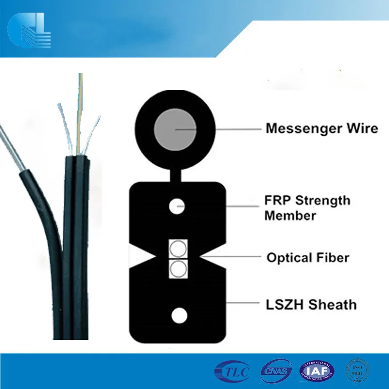 Multimode or single mode indoor ftth cable drop out cable pull equipment