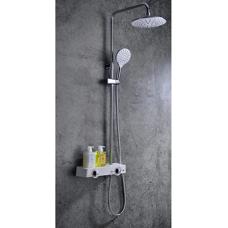 Professional factory CREA Shower Faucets bathroom thermostatic shower column set
