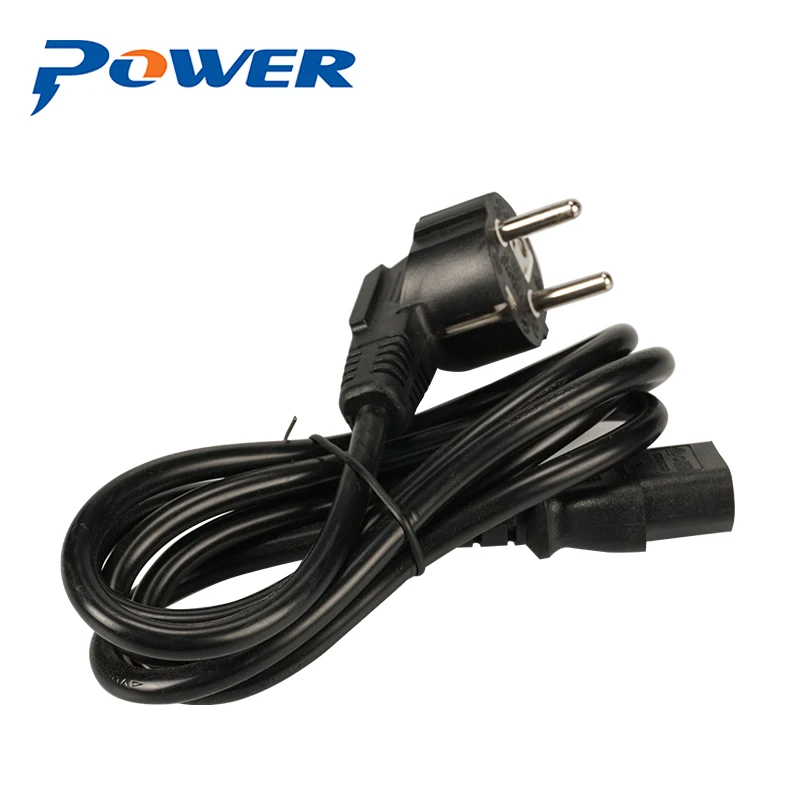 1,5 м 2 контактный разъем Европейский шнур питания европейского стандарта удлинитель 220v сетевой кабель