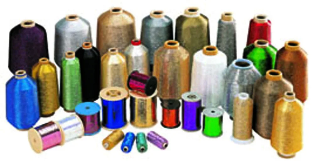 
hot sale metallic yarn embroidery M MS ST L MH MX type 