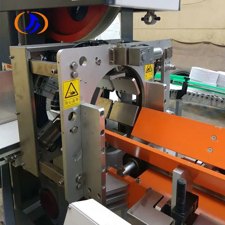 Automatic Toilet Towel Maxi Roll Bobbin Paper Band Saw Tissue Paper Cutting Machine