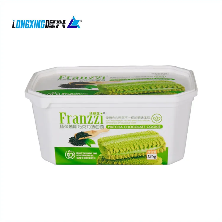 
Оптовая продажа, пластиковый контейнер IML для упаковки пищевых продуктов 