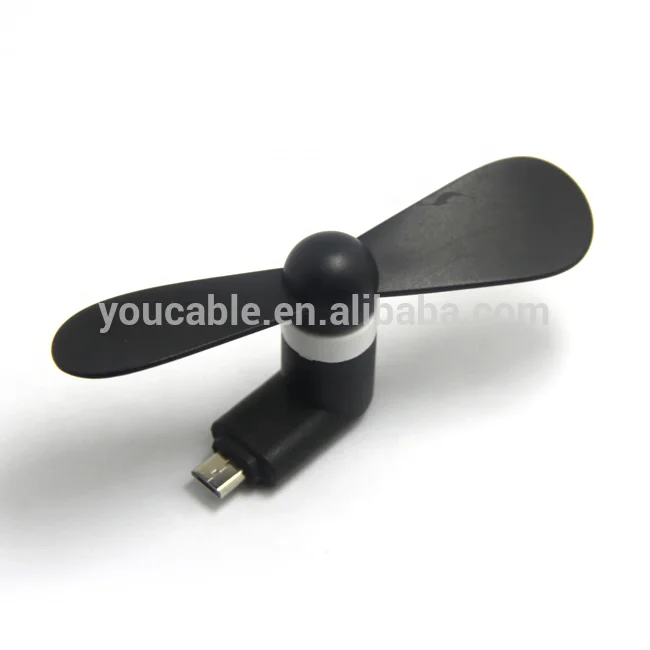 1 Dollar With Shipping Cheap Portable Micro USB Phone Mini OTG Fan