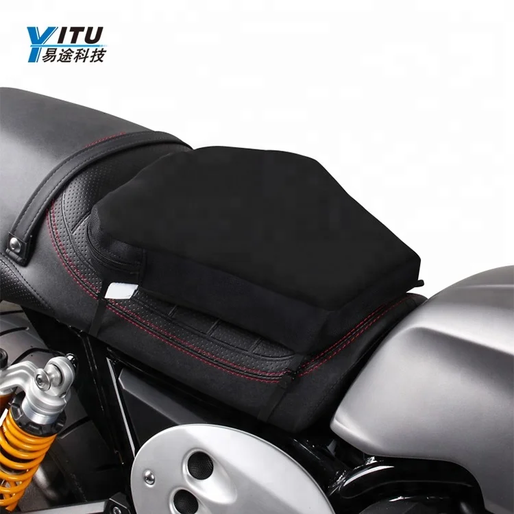 Air Motorcycle Seat Cushion Pressure Relief Pad Large for Cruiser Touring Saddle