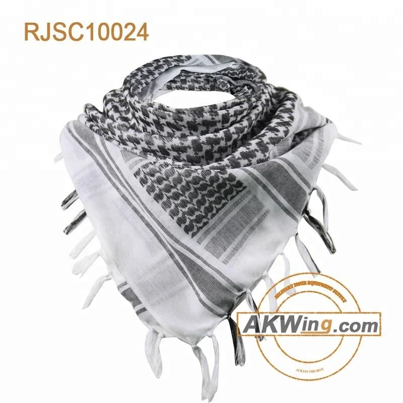 Elegant Plain Pashmina Praying Use Heavy-Weight Military Shemagh/Scarf