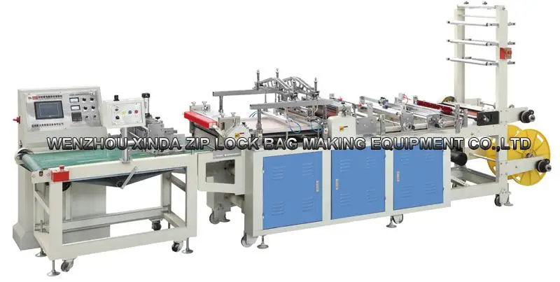 молнию мешок запечатывания и резки