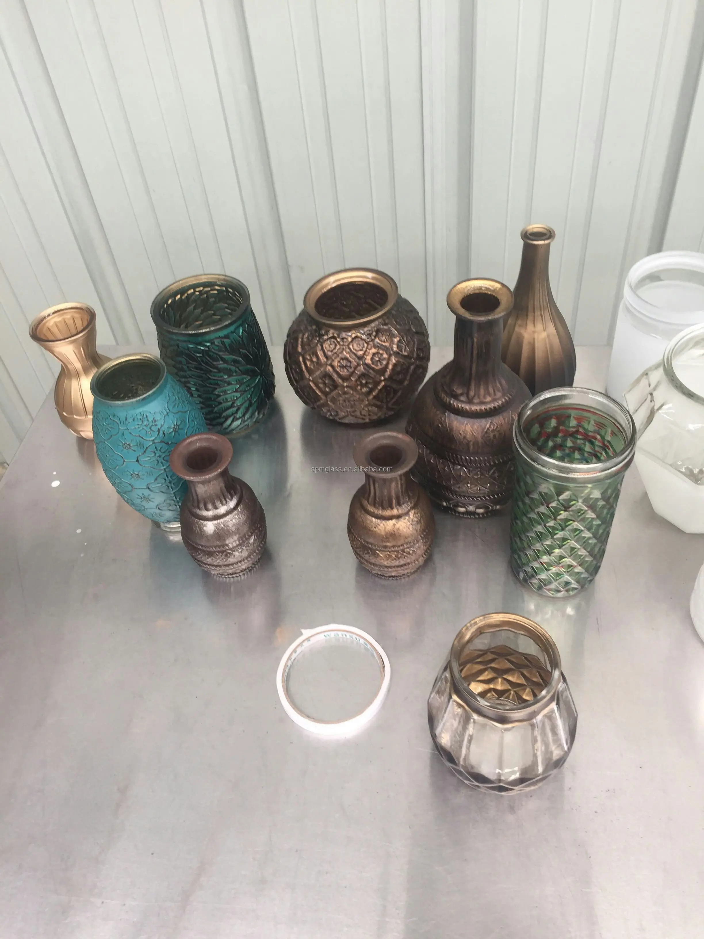 Sets of Glass Cylinder Vase, Multiple Heights, Hurricane Candle Holder Pillar Floating Decorative Table Tall Flower Set