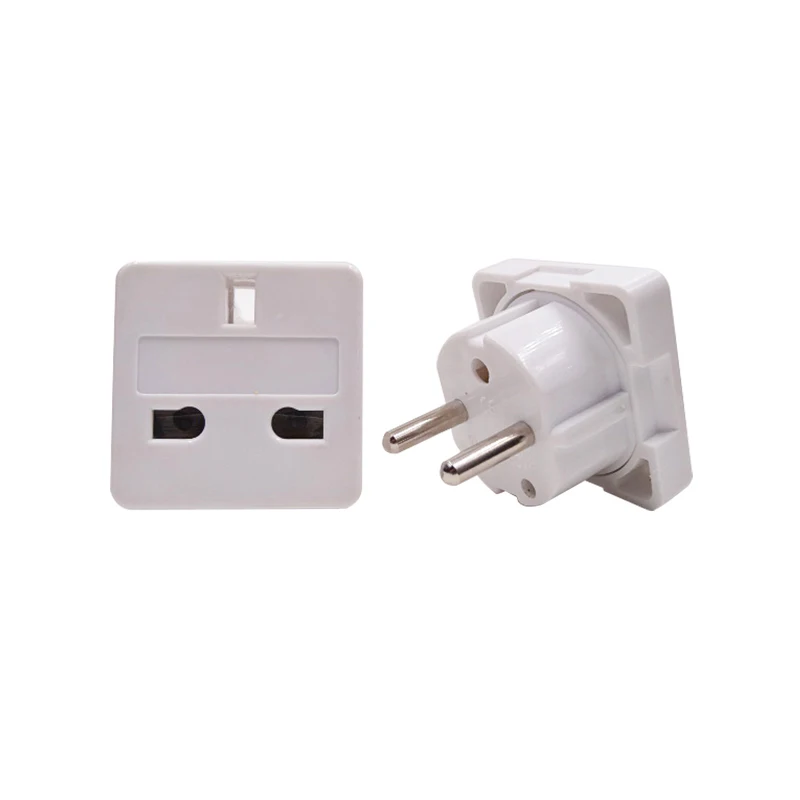 HD-9625-3 UK To European Travel Charger Power Adapter Converter Wall Plug