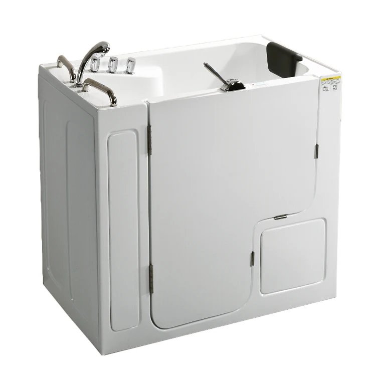 Q358 CE/CUPC walk in tub shower combo step in tub safety bathtub