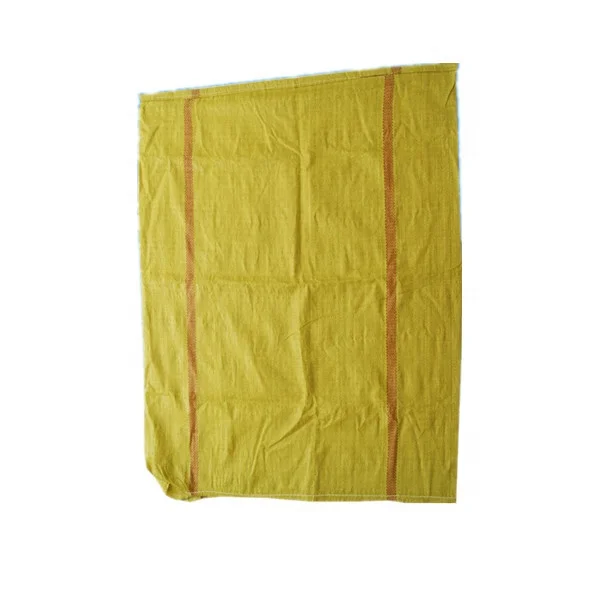recycled Pp Woven Bag Yellow /gray low price pp sacks