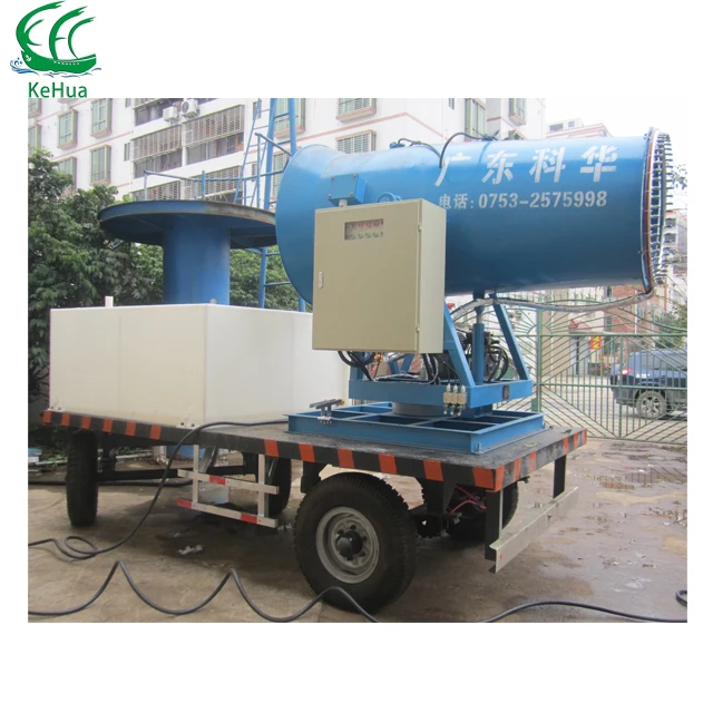 
Mobile App control truck mounted fog makers for dust control systems 