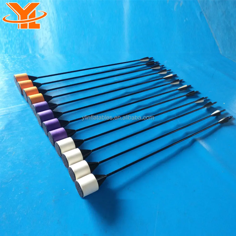 Archery Recurve Bow Inflatable Srchery Tag, Inflatable Archery Arrows for Soccer Darts