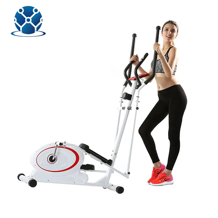 
Indoor Fitness Equipment With 4kg Flywheel Magnetic Control Elliptical Trainer 