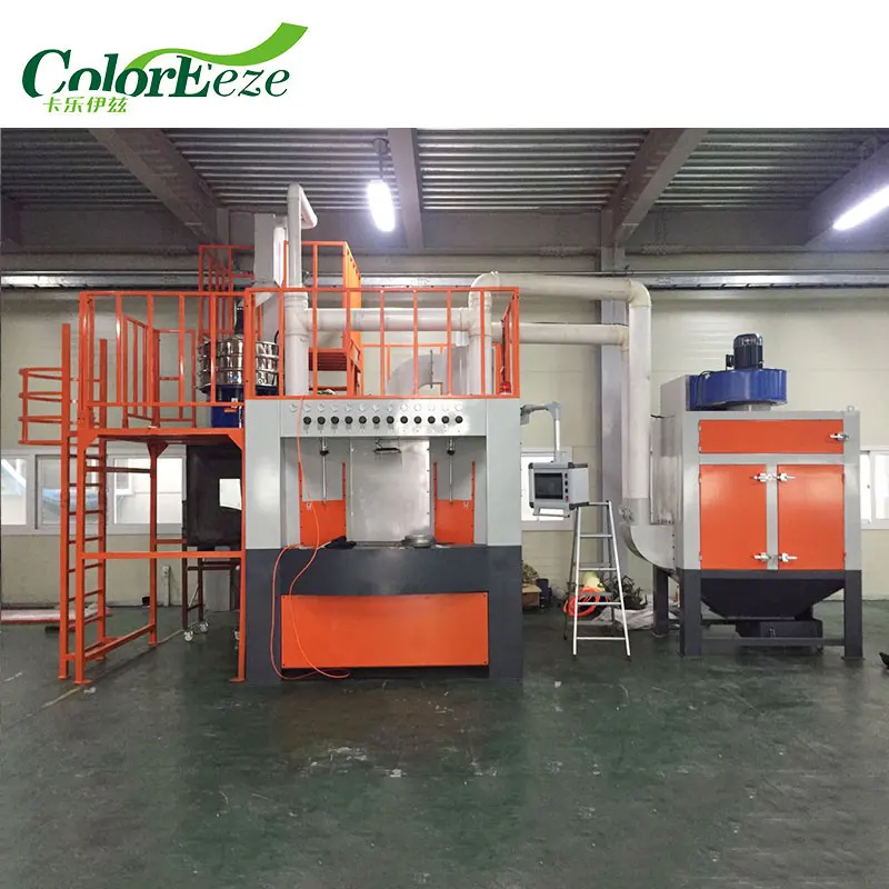 Coloreeze good quality promotional steel pot sandblasting machine