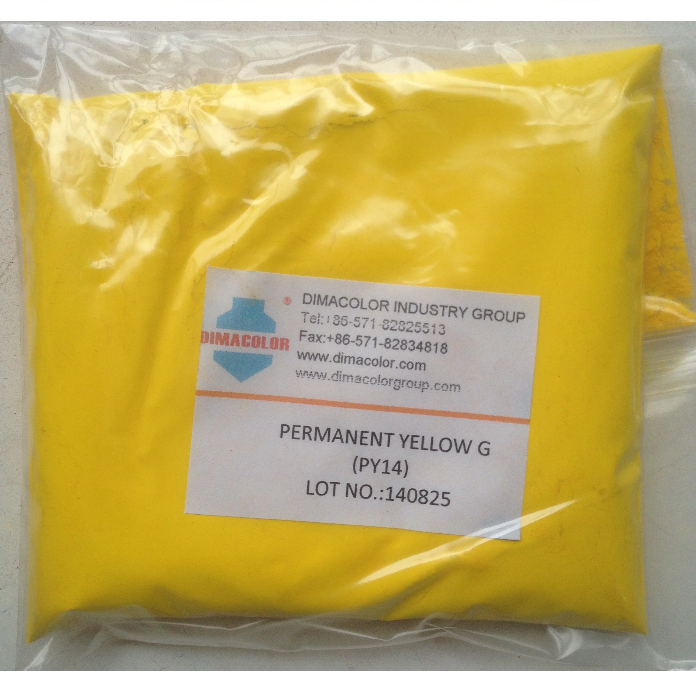 PIGMENT YELLOW 14 (PERMANENT YELLOW G-W) WATER BASE INK TEXTILE PRINTING