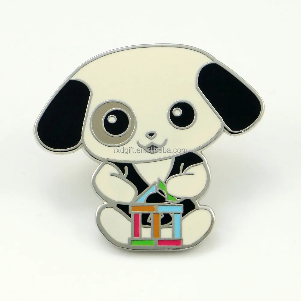 Custom metal car & trees lapels badges emblems in souvenirs