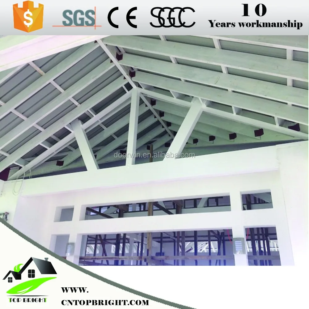 
Aluminum fixed frame window with double glaze 