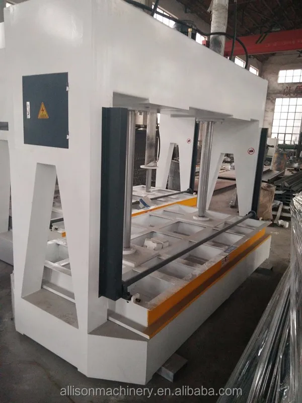 Automatic price mechanical 50t 220v lamination oil cold press machine in woodworking