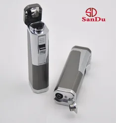 Top10 universal Torch butane gas refill 3 jet flame tobacco pipe cigar lighter