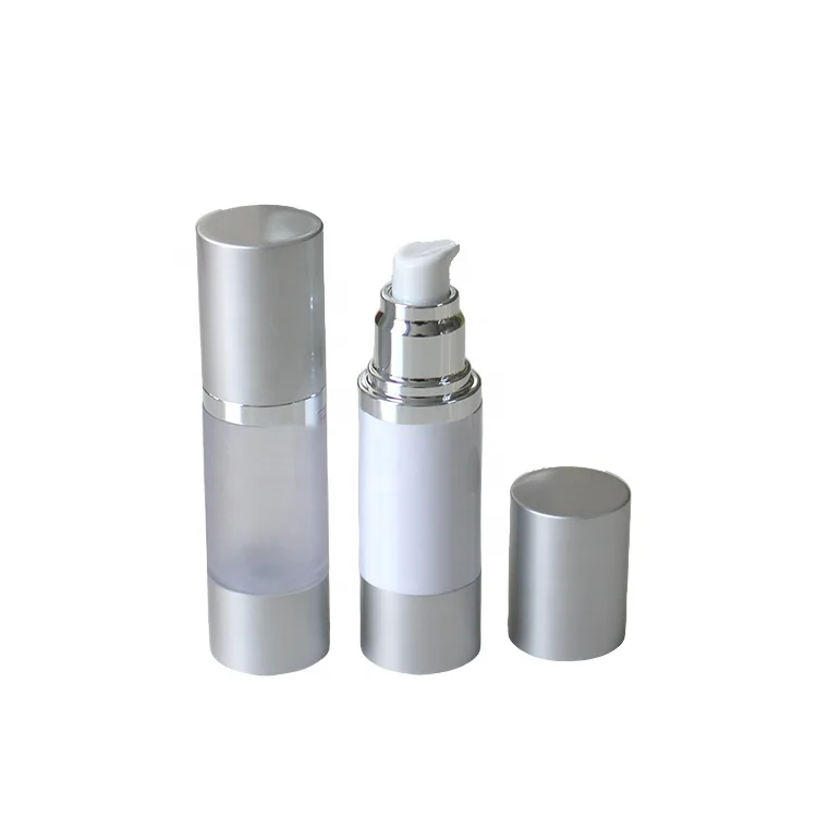 15ml 30ml 50ml 80ml 100ml Aluminum Airless Lotion pump bottle