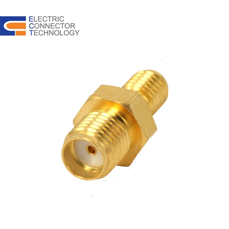 Позолоченные SMA женский ssma Женский коаксиальный адаптер