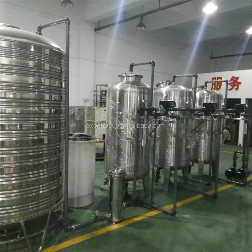 industrial water softener for steam boilers