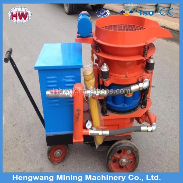 PZ-5 dry Diesel cement wet mix shotcrete spray pump machine