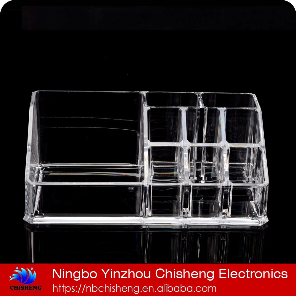 Latest style Acrylic makeup organizer,acrylic cosmetic display