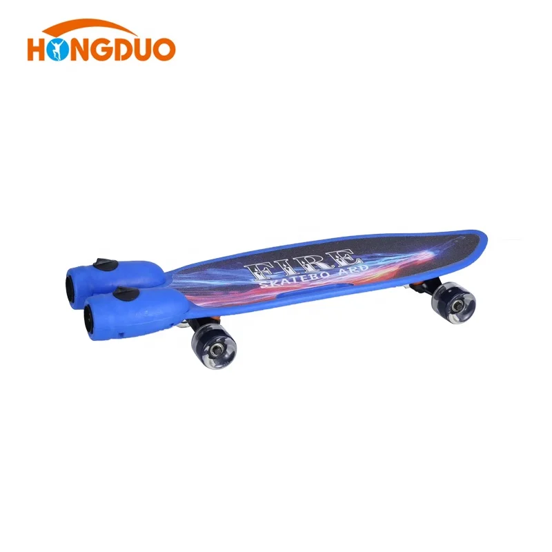 27 inch water mist spray cruiser plastic jet rocket electric skateboard with light